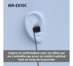 Ecouteurs Sony Intra téléphonie Noir - USB-C
