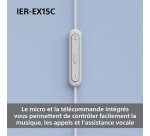 Ecouteurs Sony Intra téléphonie Noir - USB-C