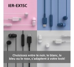 Ecouteurs Sony Intra téléphonie Noir - USB-C