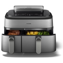Friteuse sans huile Philips Airfryer NA555/00 Série 5000 double panier 9L