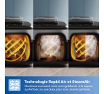 Friteuse sans huile Philips Airfryer NA555/00 Série 5000 double panier 9L