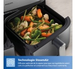 Friteuse sans huile Philips Airfryer NA555/00 Série 5000 double panier 9L