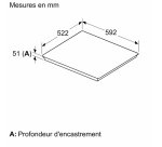 Plaque induction Siemens EH631HCB1E