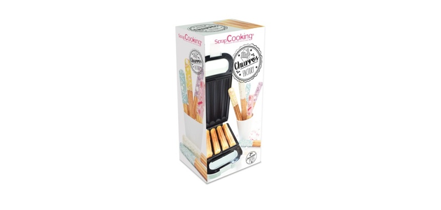 Gaufrier / croque-monsieur Scrapcooking Churros factory Vert