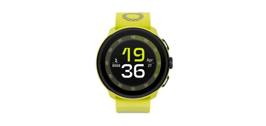 Montre connectée Suunto RUN LIME WITH SILICONE STRAP