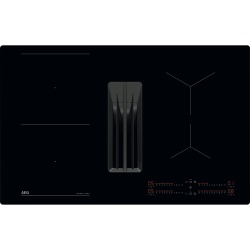 Plaque de cuisson avec hotte intégrée Aeg TH84CB03CB