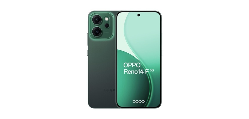 Smartphone Oppo Reno 14 F 5G 8/256 Luminous Green