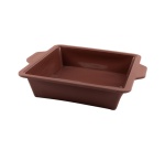 Plat / moule Point Virgule Moule à gateau en silicone20x20x6cm