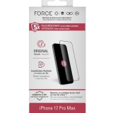 Protection d'écran pour smartphone Forceglass Pack FGOG 2,5D IP17 PM + 3 Protege Lentilles GRS