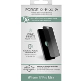 Protection d'écran pour smartphone Forceglass FG OG 2,5D Prive IP17 Pro Max - GRS