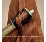 Brosse coiffante Shark Glam HD6051SEU Doré
