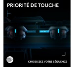 Clavier Logitech gaming filaire Azerty G515 RAPID TKL Noir