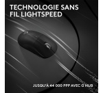 Souris Logitech gaming sans fil PRO X Superlight 2c Noir
