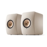 Enceinte connectée Hifi Kef LS50 Wireless II Beige vendues par paire