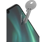 Smartphone Doro Pack seniors Aurora A30 graphite avec etui de protection noir + film de protection en verre trempé
