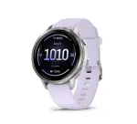 Montre connectée Garmin Venu 4 griset silver - bracelet silicone pervenche - 41mm