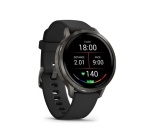 Montre connectée Garmin Venu 4 noir et gray- bracelet silicone noir - 41mm