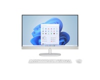 PC tout en un Hp 27-cr0067nf 27" AMD Ryzen 7 16 Go RAM 512 Go SSD Blanc coquillage