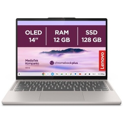 PC portable Lenovo Chrome 14M9610 14" MediaTek Kompanio Ultra 12 Go RAM 128 Go SSD Coquillage