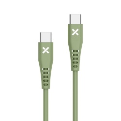 Câble téléphone portable Wefix USB-C vers USB-C 1M vert
