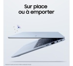 PC portable Samsung Galaxy Book4 Edge 15,6" Copilot+ Snapdragon X 16 Go RAM 512 Go SSD Gris glacier