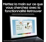 PC portable Samsung Galaxy Book4 Edge 15,6" Copilot+ Snapdragon X 16 Go RAM 512 Go SSD Gris glacier