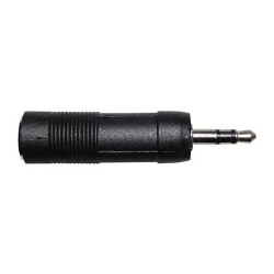 Câble et Connectique Diffusion Adaptateur Jack 6.35mm femelle Jack 3.5mm mâle