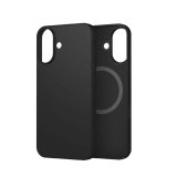 Coque et étui téléphone mobile Wefix Silicone MagSafe Noir pour iPhone 17