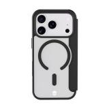 Coque et étui téléphone mobile Forcecase Folio MagSafe GRS Noir pour iPhone 17 Pro
