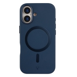 Coque et étui téléphone mobile Forcecase Platinium MagSafe Bleu pour iPhone 17
