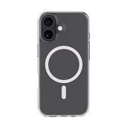 Coque et étui téléphone mobile Bbc hybride BBC MagSafe Transparent pour iPhone 17