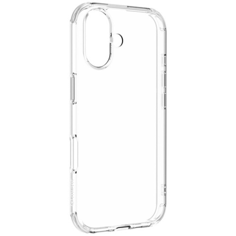 Coque et étui téléphone mobile Muvit For France 2M recyclée Transparent pour iPhone 17