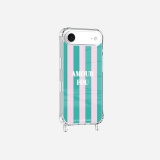 Coque et étui téléphone mobile La Coque Francaise imprimée MagSafe Amour Fou avec anneau Rose pour iPhone Air
