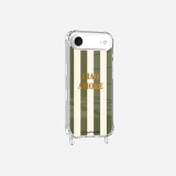 Coque et étui téléphone mobile La Coque Francaise imprimée MagSafe Ciao Amore avec anneau Kaki pour iPhone Air