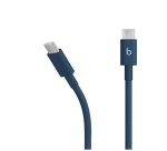 Câble téléphone portable Beats USB-C vers USB-C 1.5 m Bleu pour iPhone