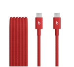 Câble téléphone portable Beats USB-C vers USB-C 1.5 m Rouge pour iPhone