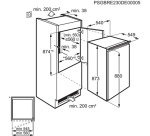 Réfrigérateur 1 porte Electrolux LFB2AE88S1
