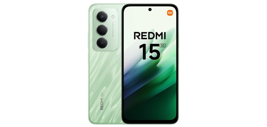 Smartphone Xiaomi Redmi 15 5G 8/256 Ripple Green