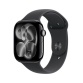 Apple watch Apple Watch Series 11 GPS 46mm Boitier en Aluminium Noir de Jais avec Bracelet Sport Noir - M/L