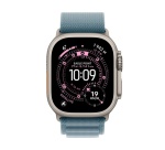 Apple watch Apple Watch Ultra 3 GPS + Cellular 49mm Boitier en Titane Naturel avec Boucle Alpine Bleu Clair - Small