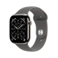 Apple watch Apple Watch Series 11 GPS + Cellular 46mm Boitier en Titane Naturel avec Bracelet Sport Gris Minéral - S/M