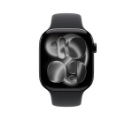 Apple watch Apple Watch Series 11 GPS + Cellular 46mm Boitier en Aluminium Noir de Jais avec Bracelet Sport Noir - M/L