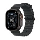 Apple watch Apple Watch Ultra 3 GPS + Cellular 49mm Boitier en Titane Noir avec Bracelet Océan Noir