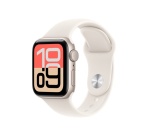 Apple watch Apple Watch SE 3 GPS 40mm Boitier en Aluminium Lumiere Stellaire avec Bracelet Sport Lumiere Stellaire - S/M