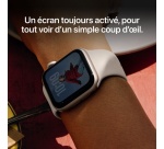 Apple watch Apple Watch SE 3 GPS 40mm Boitier en Aluminium Lumiere Stellaire avec Bracelet Sport Lumiere Stellaire - S/M