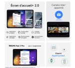 Tablette tactile Xiaomi Android Redmi Pad 2 Pro 128Go Wi-Fi Argent