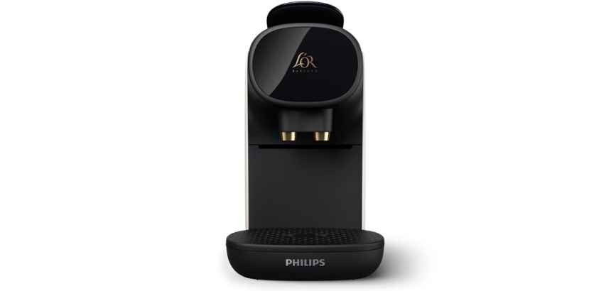 Cafetière à dosette ou capsule Philips L'OR Barista LM9012/00 Blanc Satiné