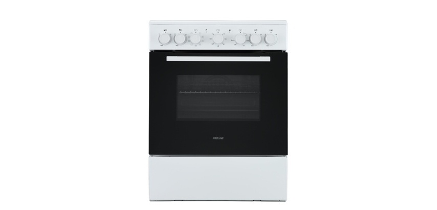 Cuisinière vitrocéramique Proline PCC6060 Blanc
