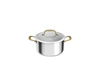 Marmite / Faitout Tefal PAUL BOCUSE  H8244602 24 CM AVEC COUVERCLE EN VERRE