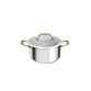 Marmite / Faitout Tefal & Bocuse Faitout Inox 24 cm avec couvercle en verre H8244602